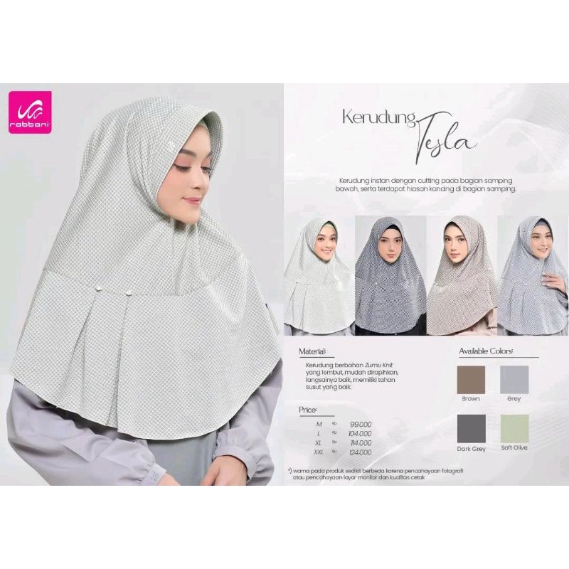 RABBANI | kerudung tesla - kerudung rabbani - kerudung instan - kerudung dewasa