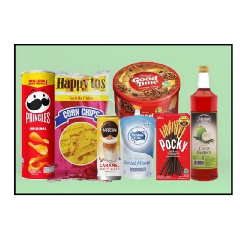 

paket makanan lebaran+dus