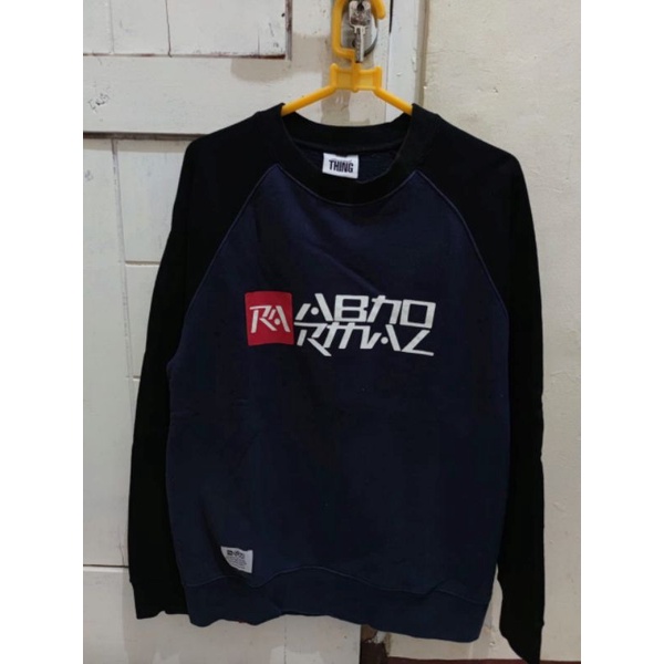 CREWNECK ABNORMAL THING HOODIE TWOTONE NAVY