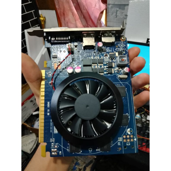 Vga gt 640 1gb ddr5 128bit tanpa pin power GAME GTA V 60FPS