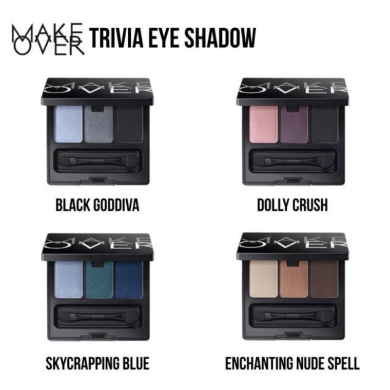 MFI - MAKE OVER Trivia Eye Shadow  6 g | 100% ORIGINAL