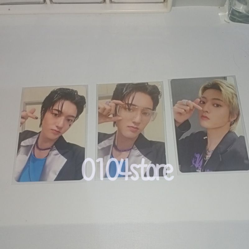 Photocard Haruto Selca Kacamata Finger Heart Album Light Green POB Ktown4u B Ver TSS CH 2 OFFICIAL