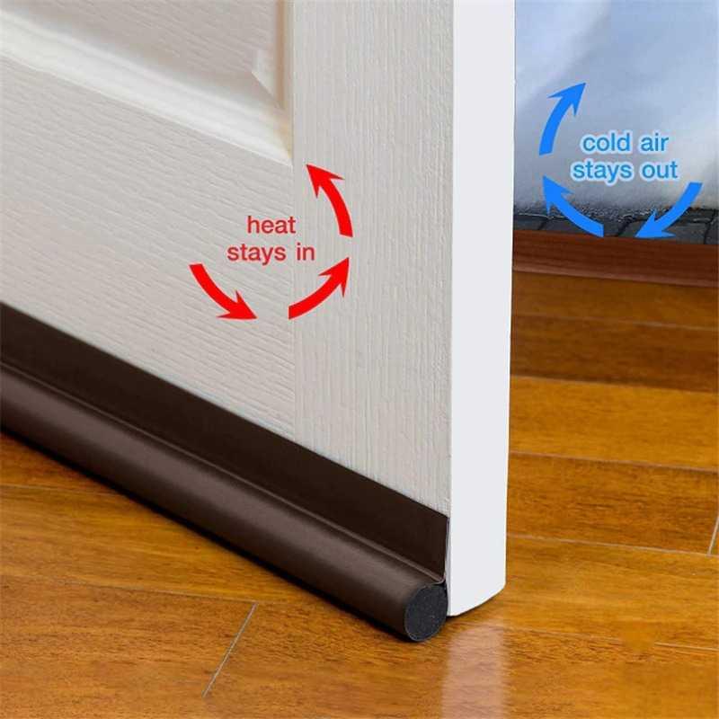 Door Stopper Blocker Insulator Penahan Udara Pintu Satu Sisi - DK1S Pintu Kamar Mandi Pintu Rumah Penutup Pintu Otomatis Door Stopper Penahan Pintu Rumah Rel Pintu Lemari Sliding Tutup Pintu Otomatis Penutup Celah Pintu Rumah Anti Serangga