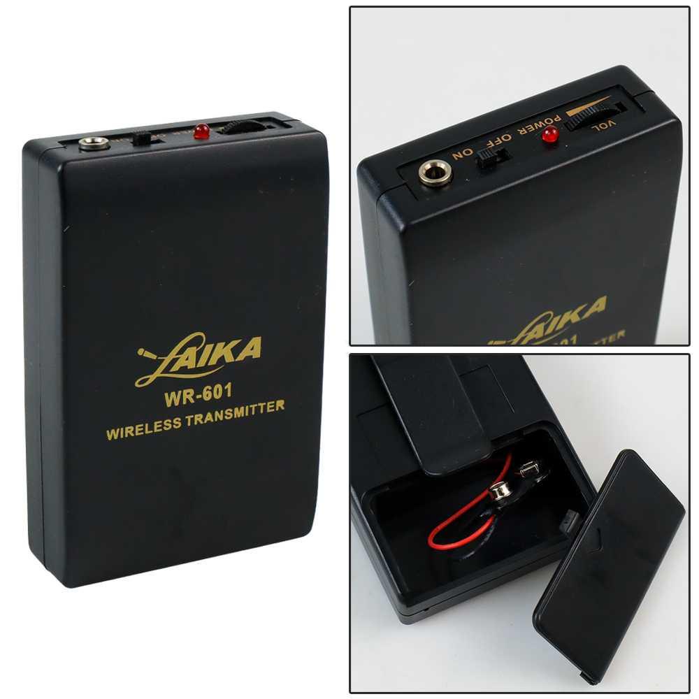 AIKA Wireless FM Transmitter Receiver Pro Microphone R-601