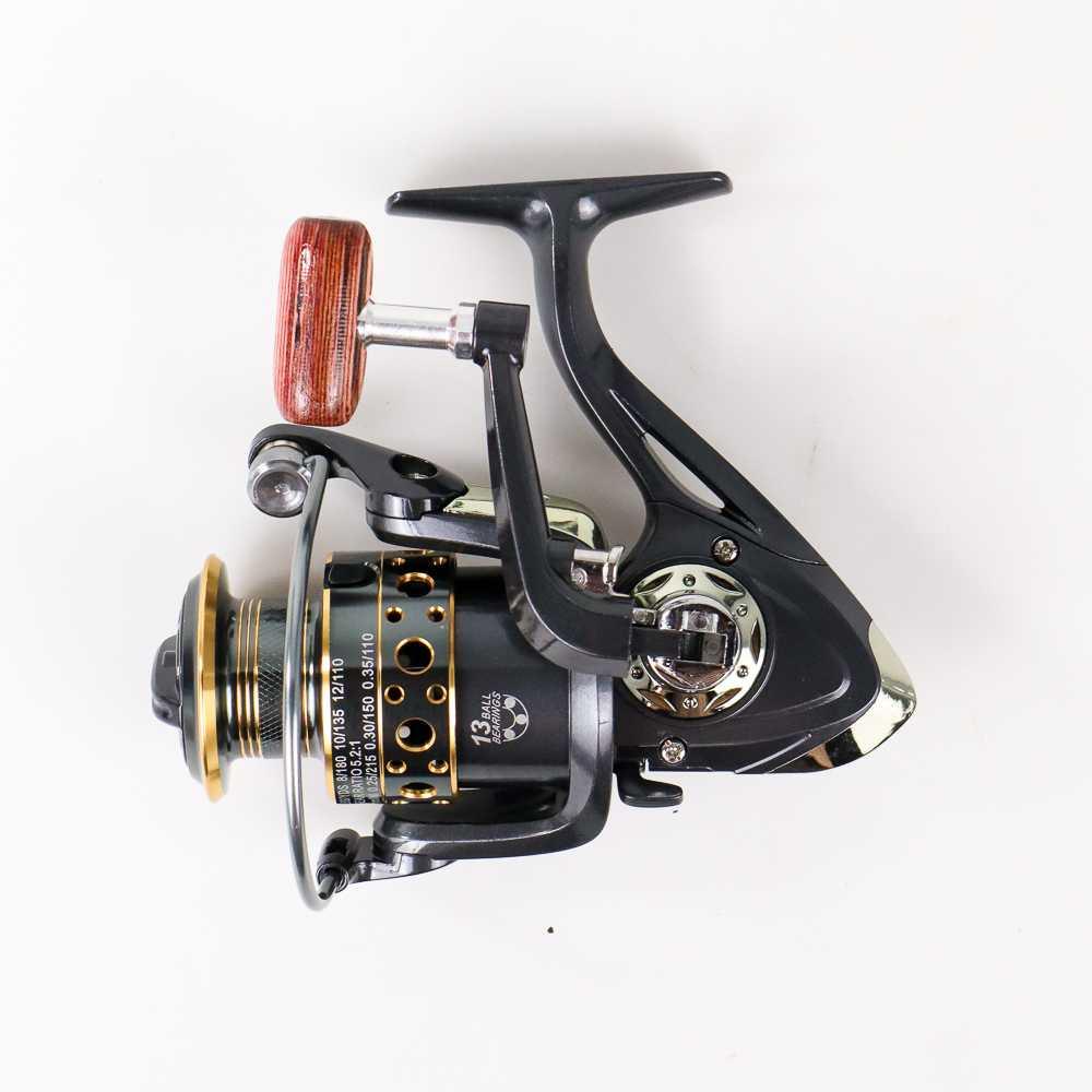 TaffSPORT GHOTDA Reel Pancing Spinning 5.2:1 Ball Bearing 13 BK4000 Pancing Reel Power Handle Ril Pancing Reel Pancing Power Handle Pancing Casting Rell Pancing Power Handle Casting Reel Pancing Mini Reel Casting Reel Baitcasting Real Pancing Power Handle