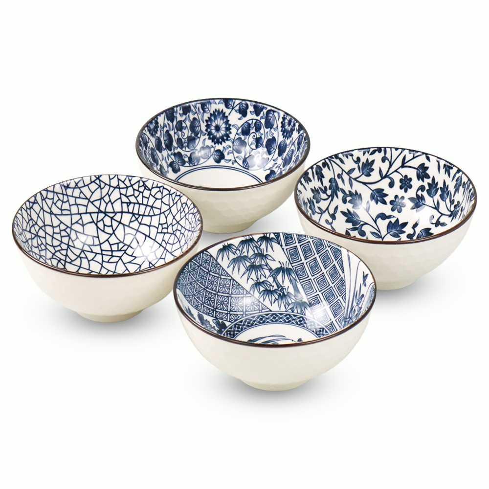 Yurang Mangkuk Keramik Bowl Japanese Style 4 PCS Y-750