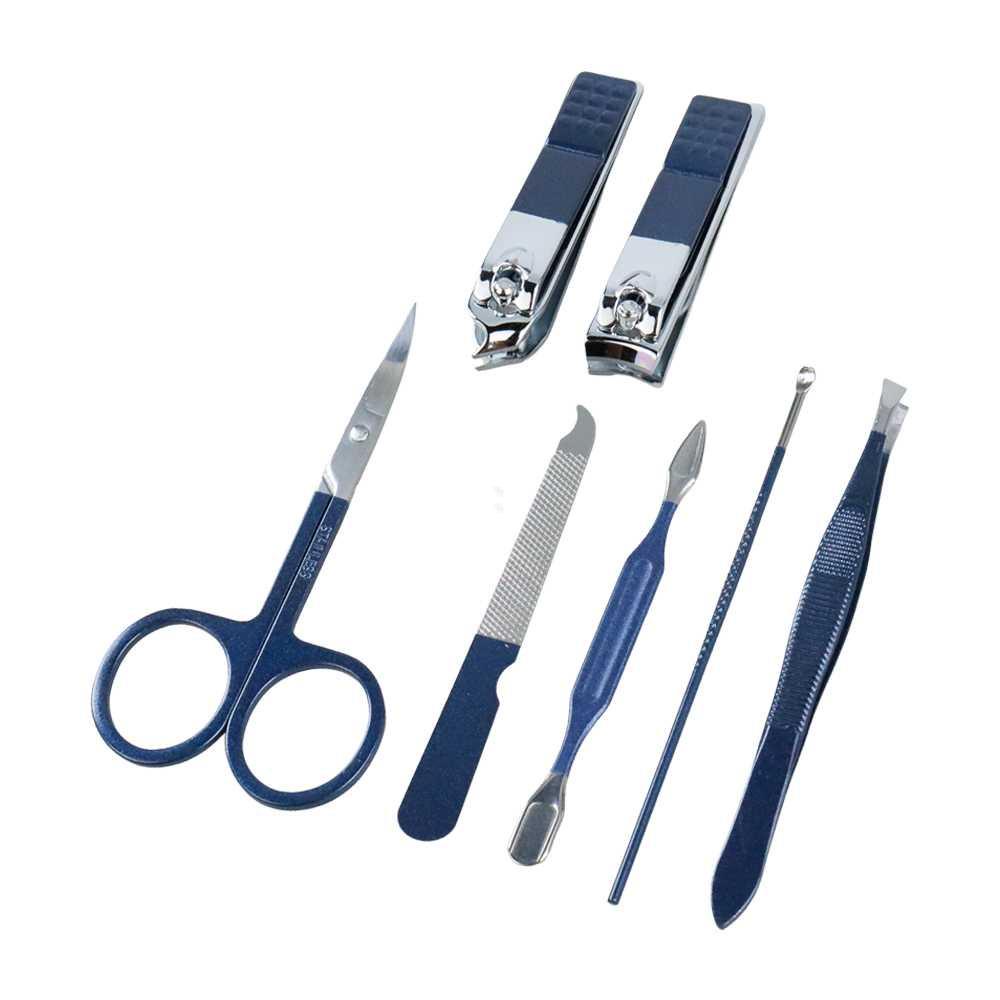 VCHOSE Gunting Kuku Nail Art Set Manicure Pedicure 7 PCS M302 Sugar Baby Gunting Kuku Baby Safe Newborn Gunting Kuku Bayi Gunting Kuku Set Gunting Kuku Cantengan Manicure Set Potong Kuku Bayi Set Newborn Bantengan Manicure Gunting Kuku Miring Pemotong Kuk