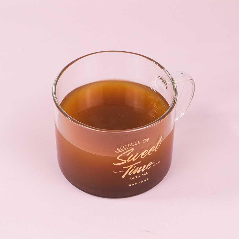 Gelas Cangkir Kopi Glass Coffee Desain Sweet Time 475ml MD18 BANFANG Mug Gelas Kaca Cangkir Set Cangkir Kopi Cangkir Set Keramik Gelas Teh Gelas Keramik Cangkir Plastik Gelas Lucu Tea Set Cangkir Stainless Cangkir Keramik Cangkir Kopi Set Gelas