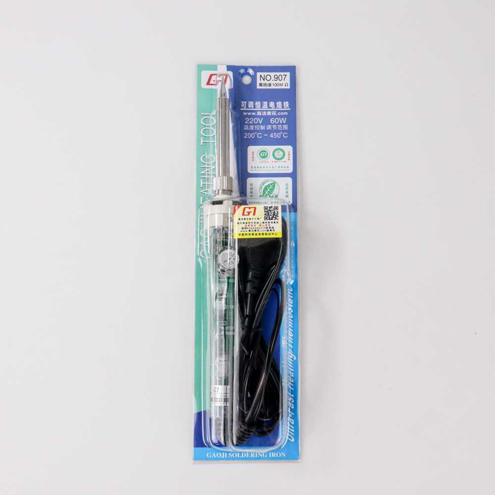 G7 Temperature Electric Soldering Iron Lead-Free 220 V 60 W No.907 Timah Pancing Timah Pancing Brio Aksesoris Brio Aksesoris Pembersih Timah Solder Pembersih Timah Solder Timah Pasta Timah Pasta Asesories Asesories Karet Sedotan Timah Karet Sedotan Timah