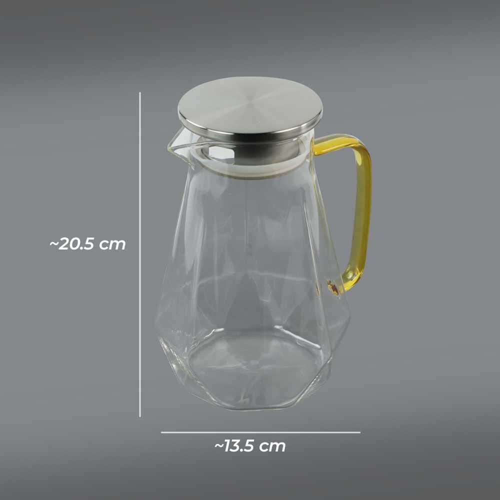 Teko Pitcher Teh Chinese Teapot Glass 1500ml - BRO-046 BORREY Mug Gelas Kaca Cangkir Set Cangkir Kopi Cangkir Set Keramik Gelas Teh Gelas Keramik Cangkir Plastik Gelas Lucu Tea Set Cangkir Stainless Cangkir Keramik Cangkir Kopi Set Gelas