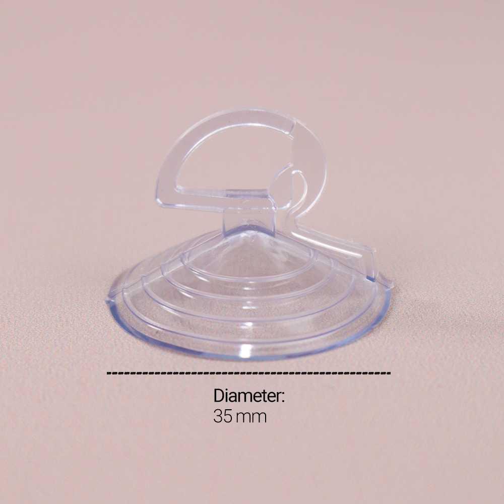 Naran Alat Tempel Dinding Suction Cup Hook 35 mm 10 PCS - ZLQ1718