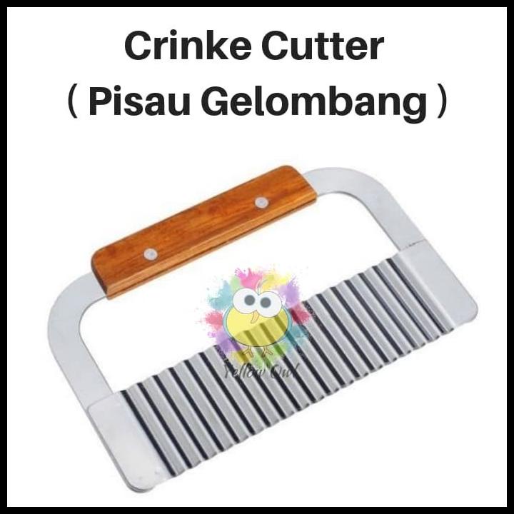 

HOT DEAL CRINKLE CUTTER / PISAU GELOMBANG !!!!