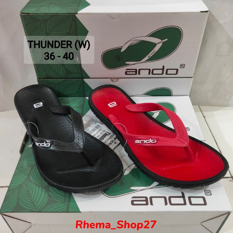 ANDO THUNDER (W) | Sandal Jepit Wanita Ando Thunder nyaman dipakai