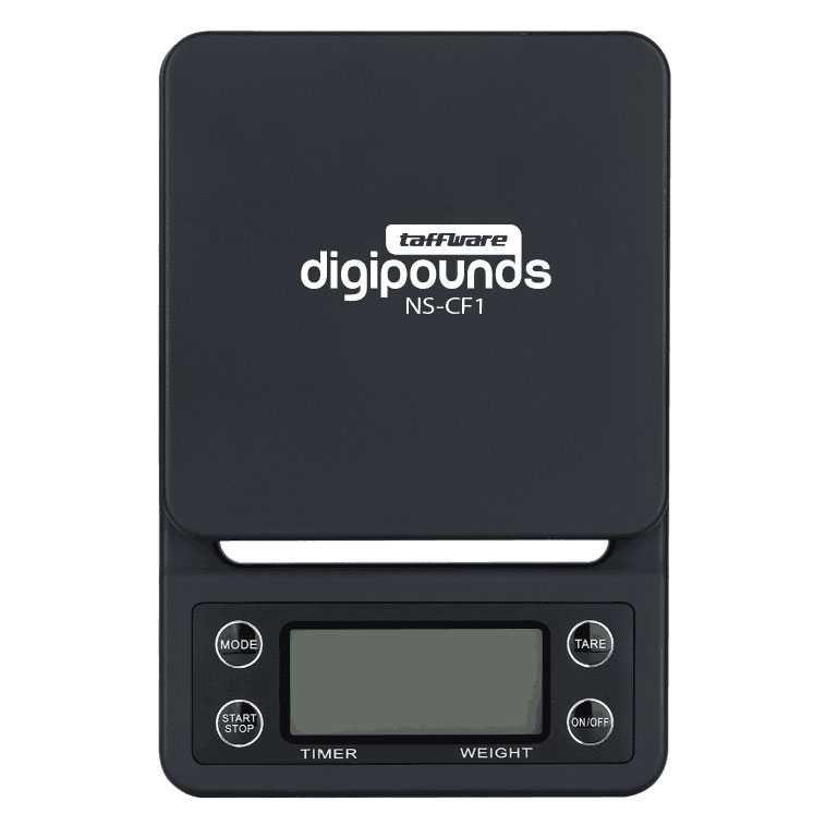 Taffware Digipounds Timbangan Dapur Timer 3kg Akurasi 0.1g - NS-CF1