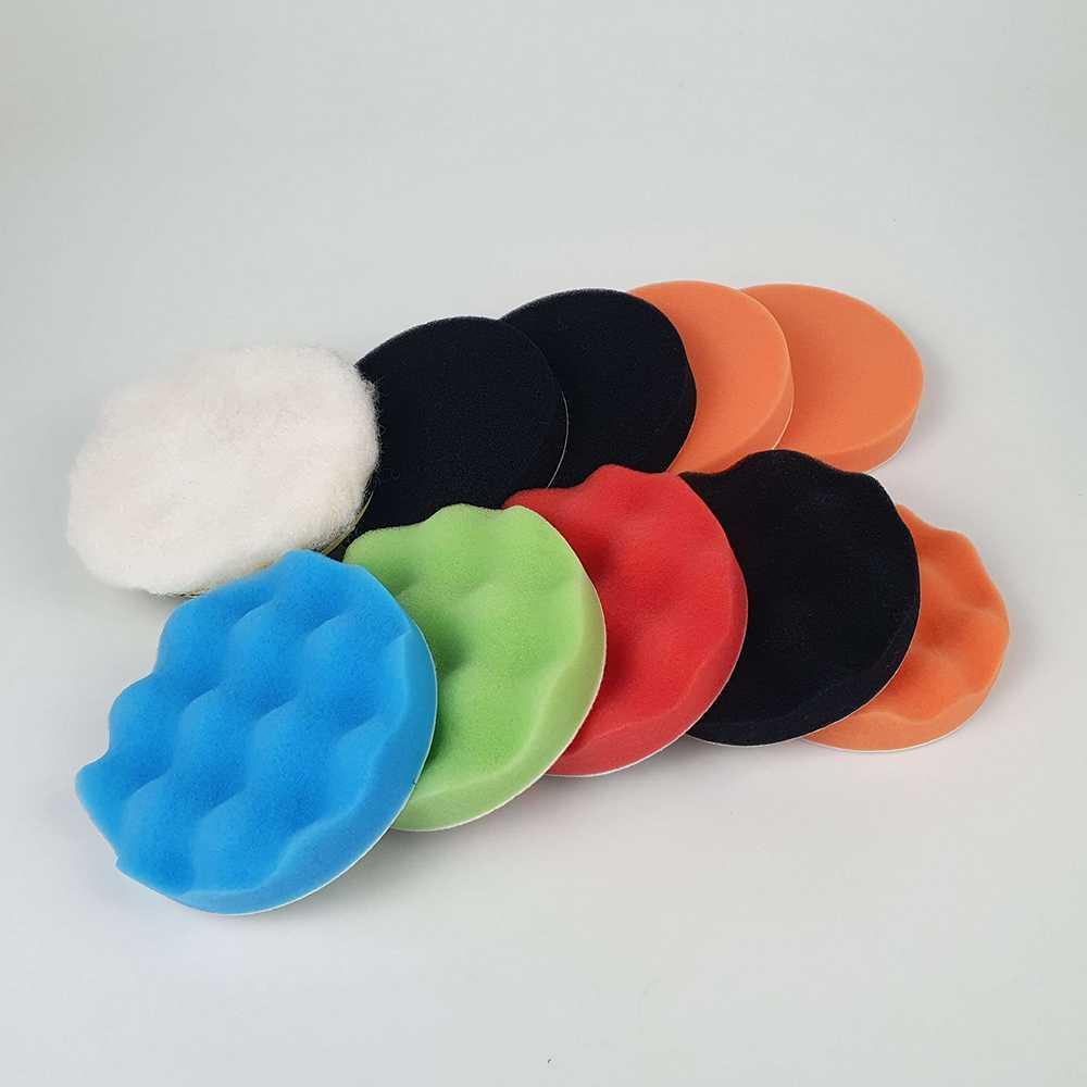 OTOHEROES Sponge Polishing Set Car Buffing Pads 5Inch 10PCS - CSL2018