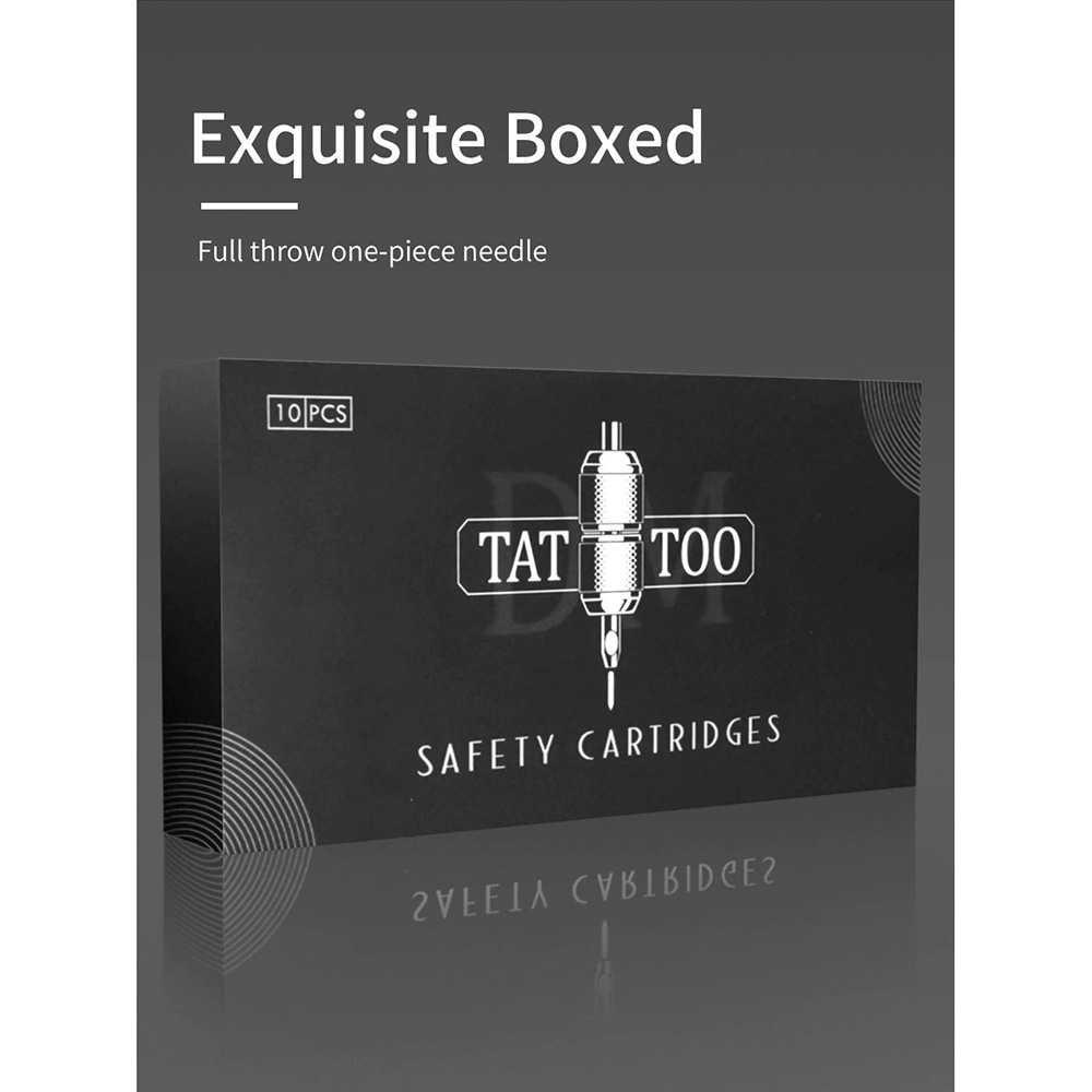 DMTATTOO Jarum Tato Sekali Pakai Cartridge 0.35 mm 10 PCS 1207RL Lulur Tubuh Lulur Tubuh Perawatan Tas Kulit Perawatan Tas Kulit Perawatan Tubuh Pemutih Perawatan Tubuh Pemutih Scrub Tubuh Scrub Tubuh Perawatan Kuku Kaki Perawatan Kuku Kaki Paket Perawata