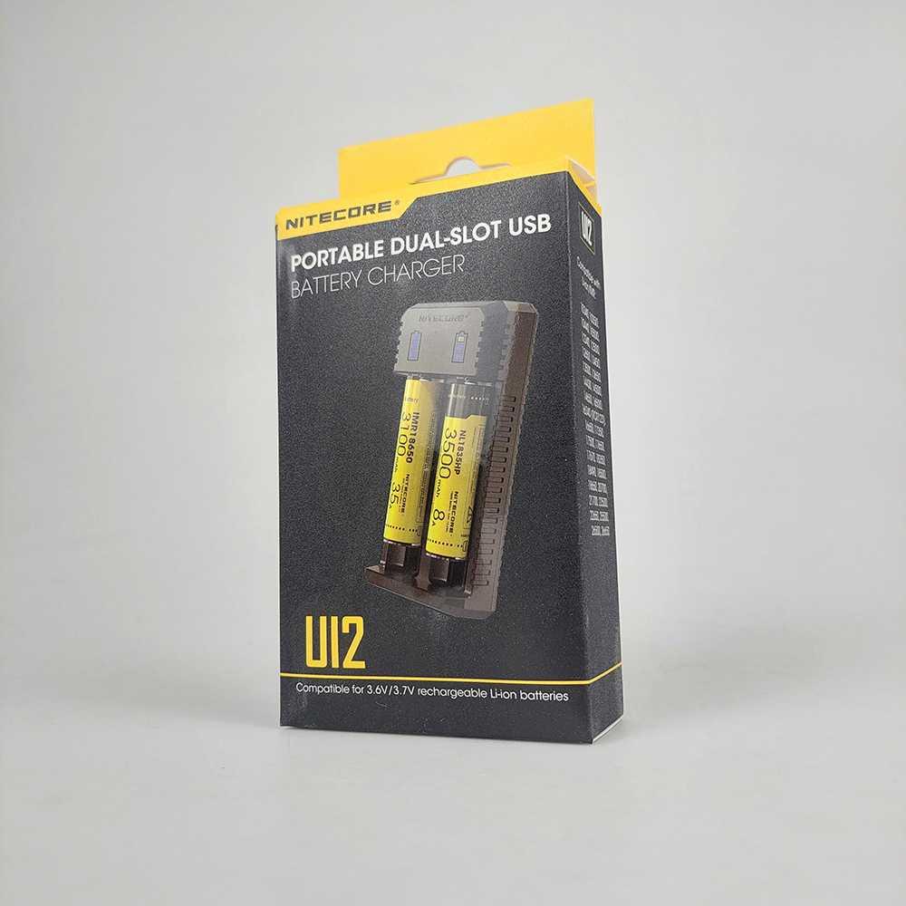 NITECORE Charger Baterai Universal 2 Slot for Li-ion &amp; NiMH UI2 Charger Baterai Tamiya Type C Baterai Aa Baterai Aaa Taffware Fast Charging Charger Baterai Charger Fast Charging Charger Baterai Aa Aa Aaa Charger Batre Batrai Aa Charger Batre Aa Batre Abc