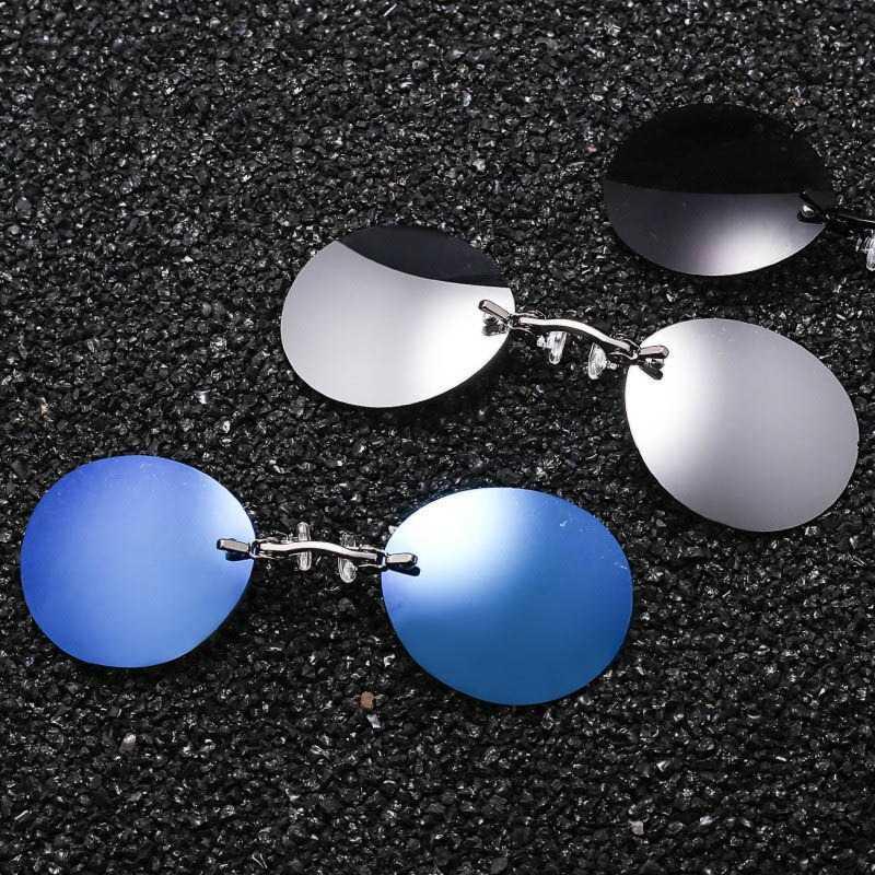 WEARKAPER Lensa Klip Kacamata Clip-on Sunglasses Matrix Morpheus E548