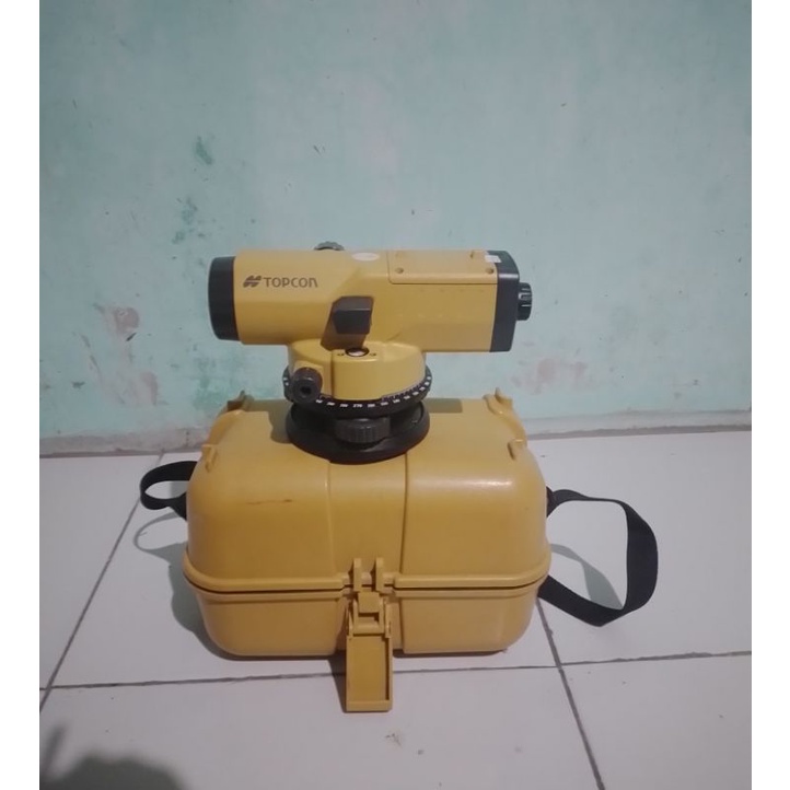waterpas Bekas lengkap Topcon atb4a sudah kalibrasi ulang