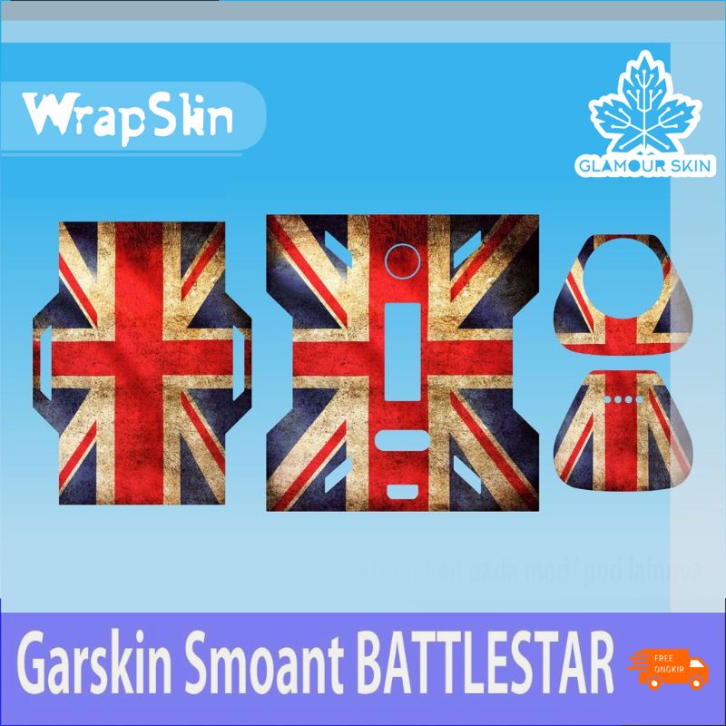 Premium Smoant Battlestar 200w Garskin skin Wrap Custom & COD