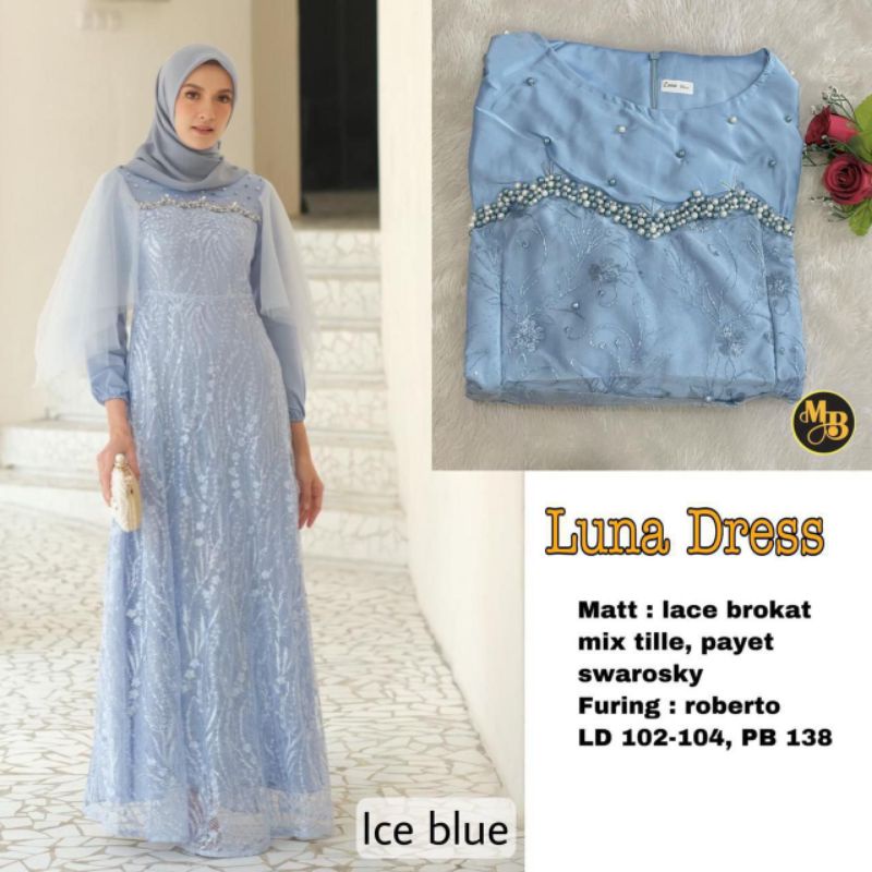 LUNA DRESS BROKAT TILE