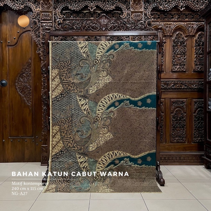 Kain Batik Katun Cabut Warna 240 x 115 - NG-A27 - Nusa Indah Batik