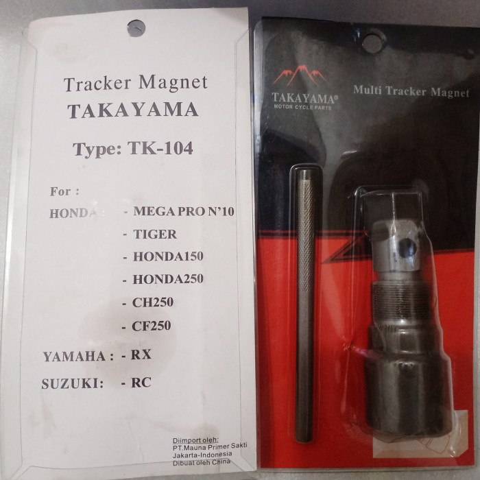 Terlaris Treker /Tracker Magnet Takayama Megapro New,Tiger,