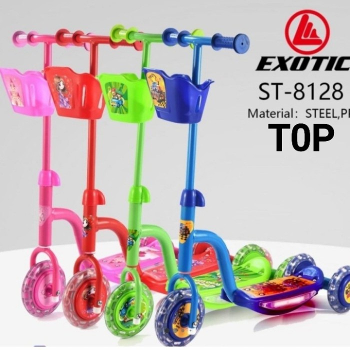 Scooter / Skuter Anak Roda 3 Exotic ST 8128