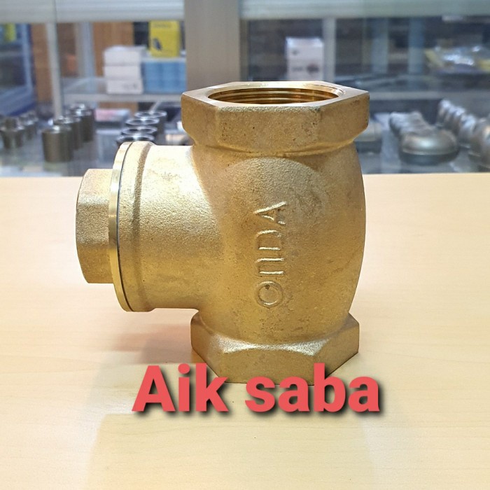 Check Valve Merek Onda 1 Inch / Swing Check Valve