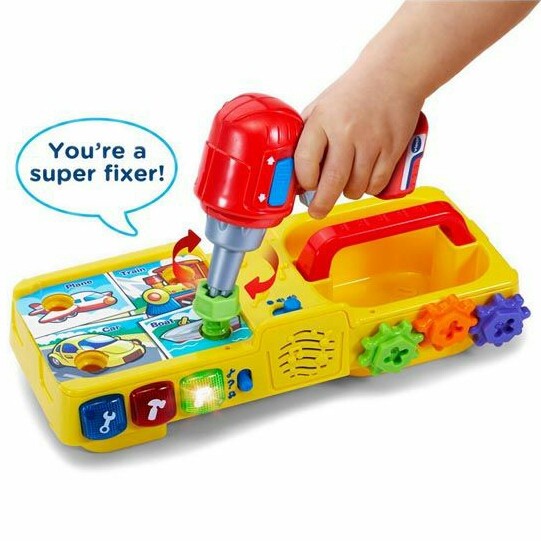 Hot Sale Vtech Drill & Learn Toolbox Boy Tool Set Terbaru