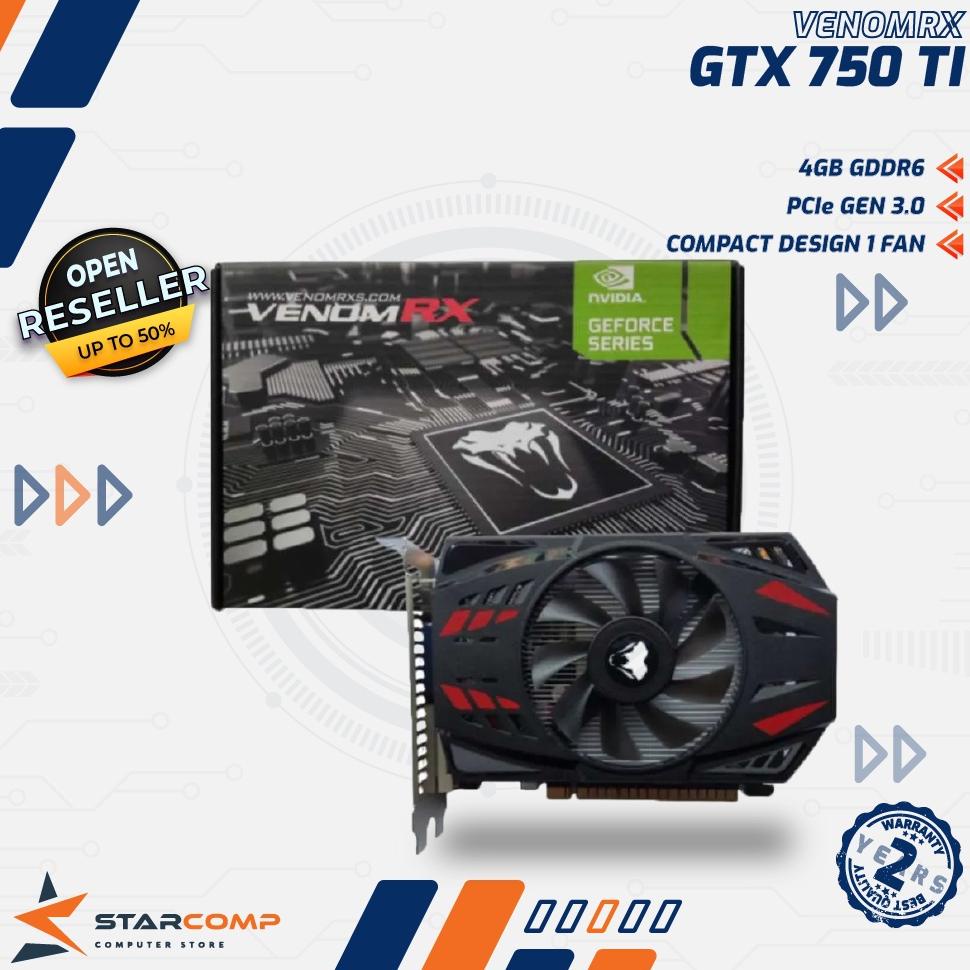 VenomRX GeForce GTX 750 Ti 4GB GDDR5 VGA Venom RX GTX750Ti
