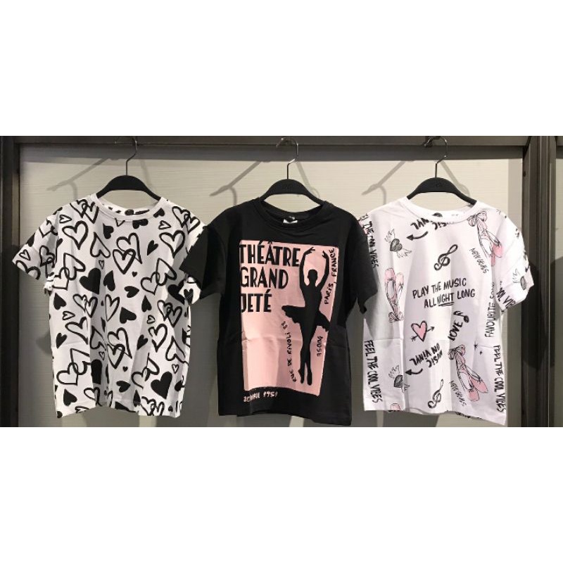 [JASTIP] T-Shirt Zara Kids/Zara Kids/Kaos Zara Anak Perempuan