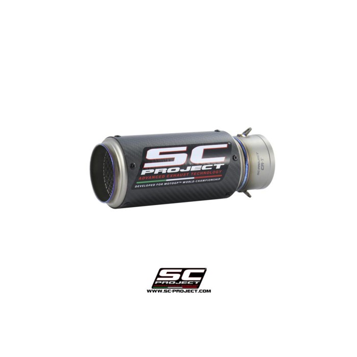 Sc Project Crt Carbon 65Mm Slip On / Silincer Only Universal Original