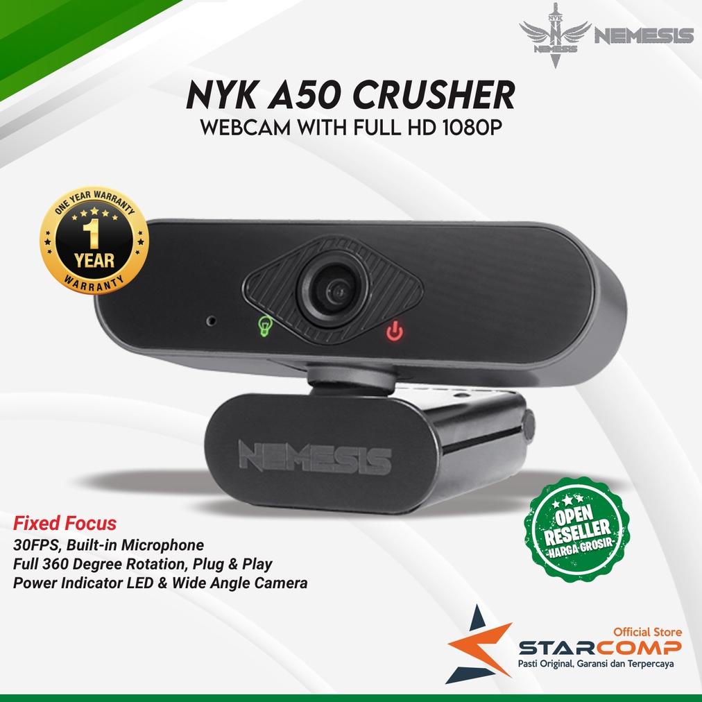 NYK NEMESIS A50 / A 50 CRUSHER Full HD 1080 Streamer Webcam Original