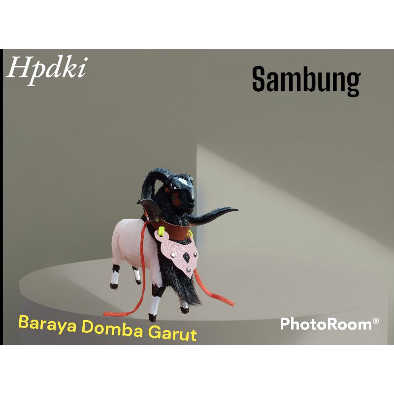 MAINAN ANAK MINIATUR DOMBA GARUT