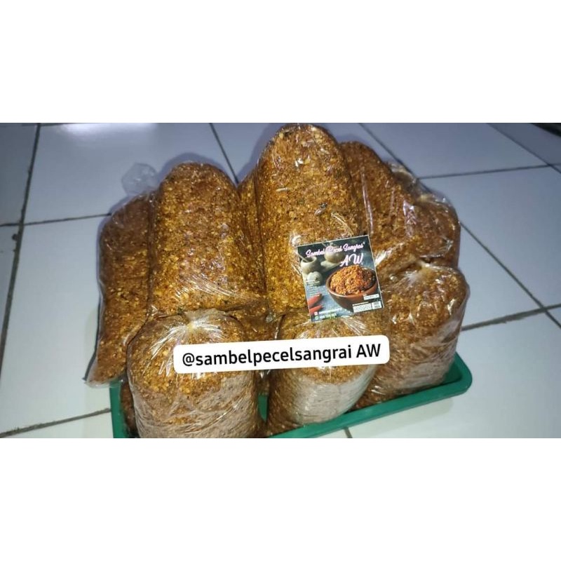 

Sambel Pecel Sangrai AW Asli Madiun (Tanpa Minyak) 150Gr