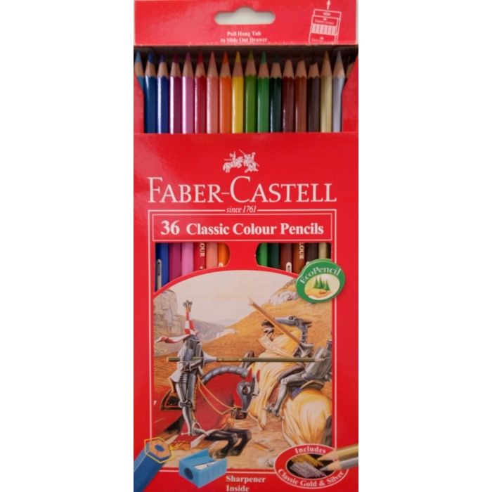 

Terlaris Pensil 36 Warna Faber Castell
