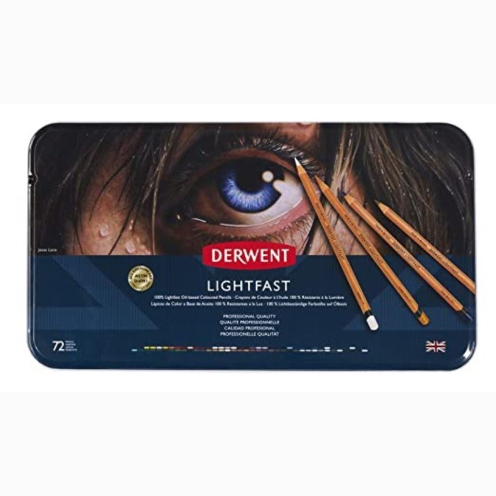 

Terlaris Derwent Lightfast Color Pencil 72 Clr