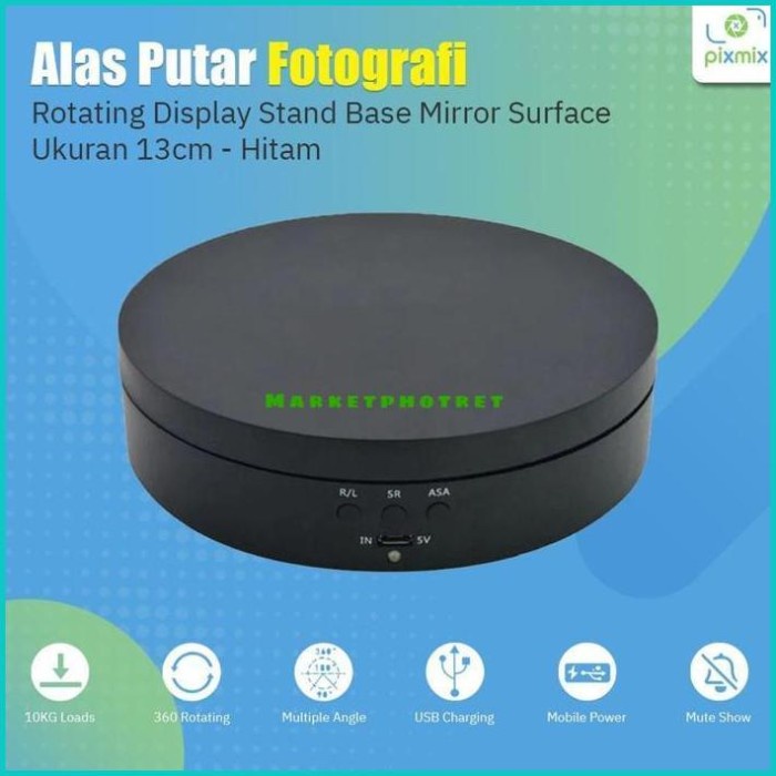 

Terlaris Fixmee ~ Meja Putar Elektrik Display Alas Putar Fotografi Rotating
