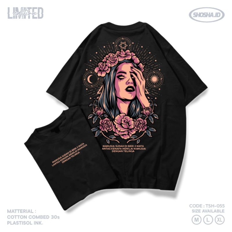 Baju Kaos Distro Pria Satanic Full Series Keren Atasan Pluralisme Cowok