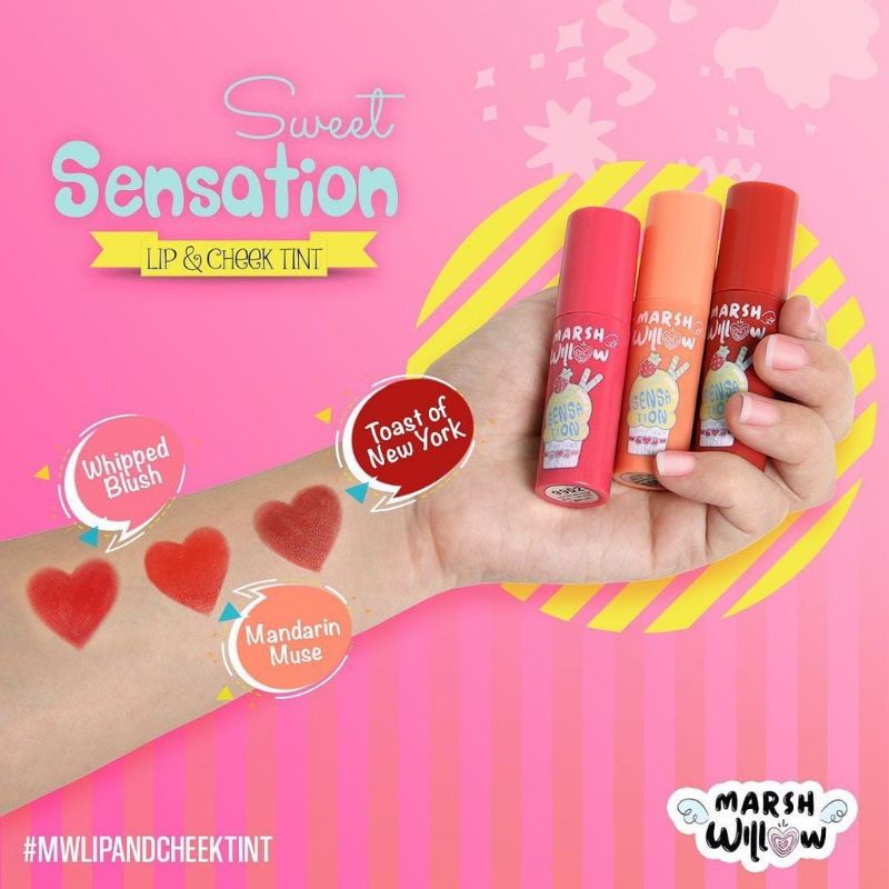 MarshWillow Sweet Sensation Lip &amp; Cheek Tint