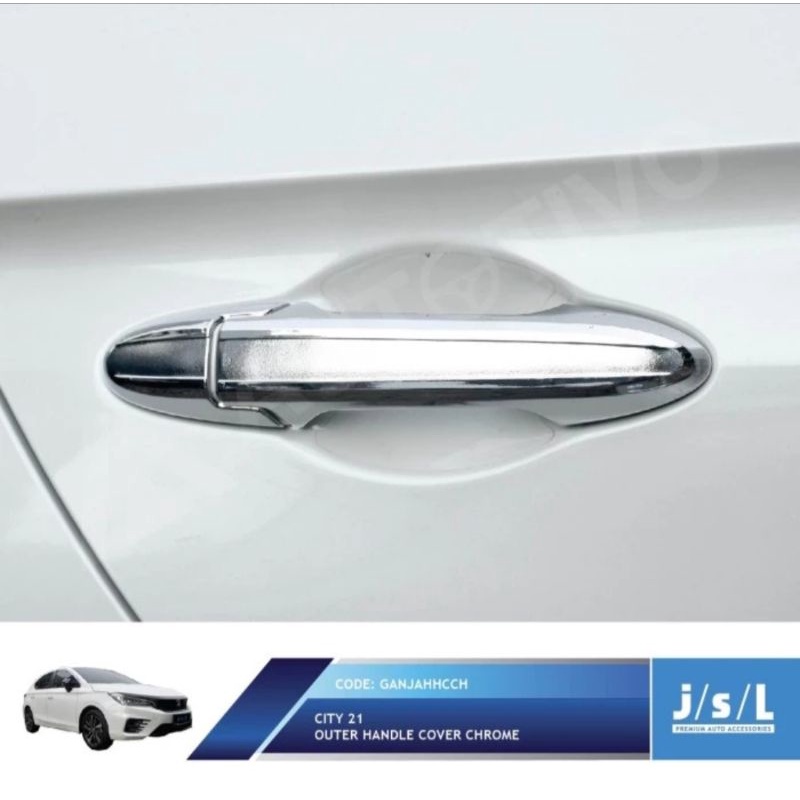 Cover Handle Pintu City Hatchback 2021 Chrome