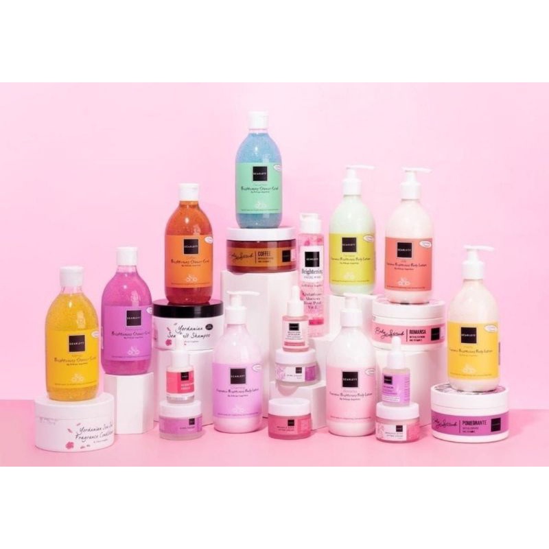 Scarlett whitening Facial Wash | Sabun cuci muka