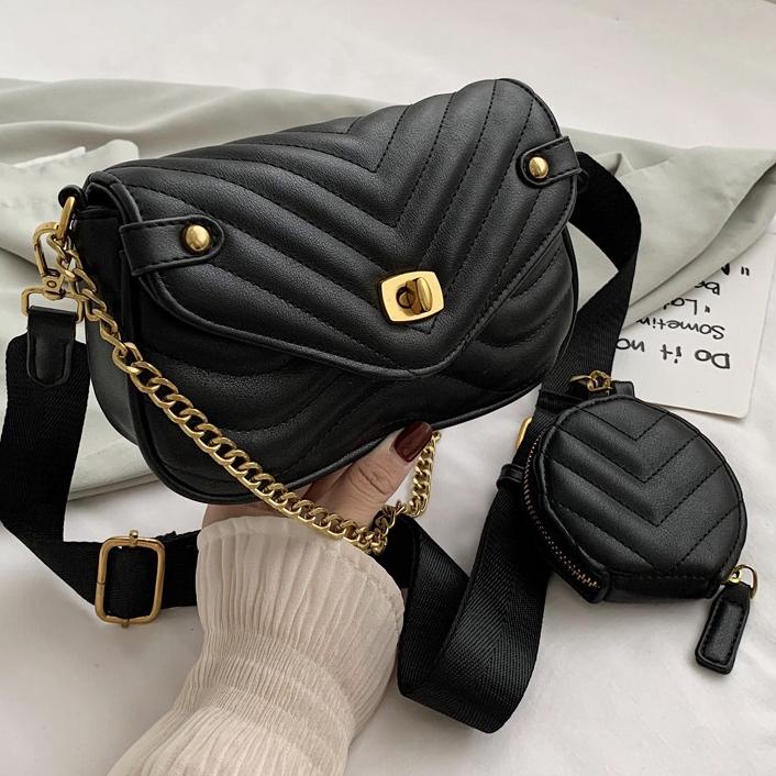 Tas Selempang Wanita PREMIUM CR7812 BQ3066 JT46111 LT1857 TasSlingbag Rantai Wanita Import {TRO.27Ap