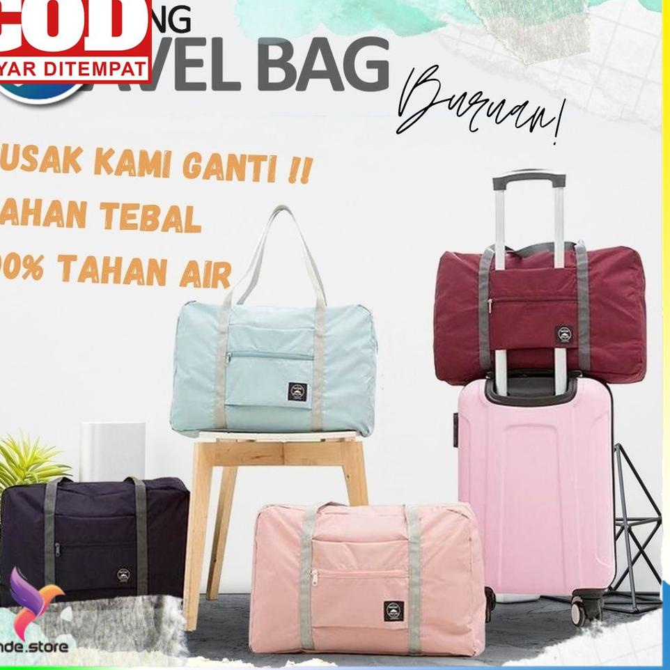 AZE.23Ap23a ◦ Tas Pakaian Besar Mudik Travel Bag Jumbo Packing Buat Baju Bayi Travelling Wanita Muat
