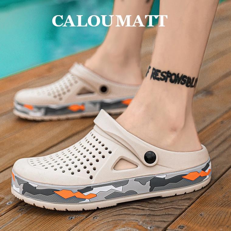 XF.18Ap23ž ‣ Ready Sandal Sepatu Kasual Pria Flip Flop Santai Elegan Bahan Karet hitam Tahan air dan