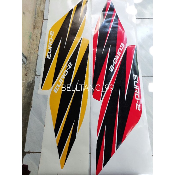 Stiker sticker pintu isuzu elf euro2 nkr nhr/ stiker pintu isuzu elf
