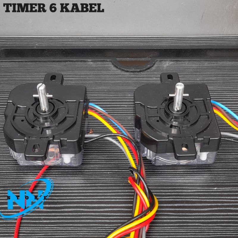 TIMER PENCUCI 6 KABEL / TIMER MESIN CUCI 2 TABUNG /  TIMER MESIN CUCI MULTI