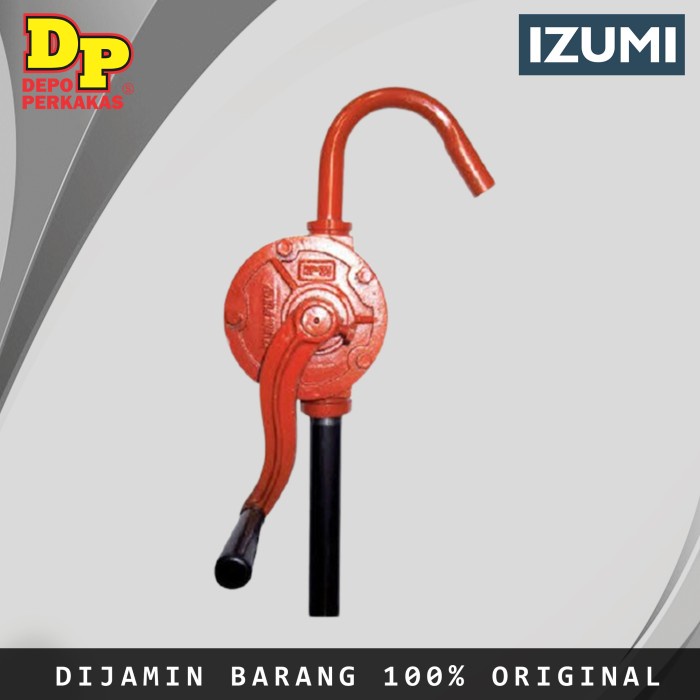 Terlaris Izumi Oil Dispenser Rp-25 Pompa Oli Manual Pompa Oli Putar