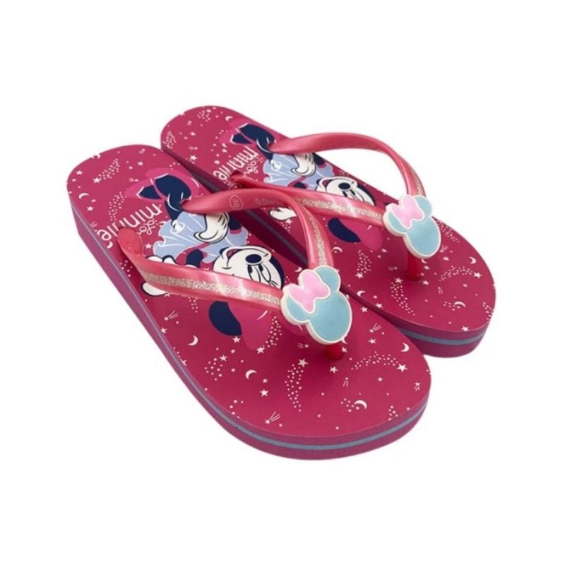 BALMORAL KIDS Sandal Jepit Anak Wedges perempuan Cewek minnie mouse LOL Frozen